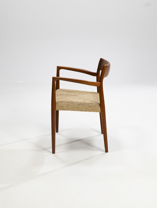 Poltrona in teak di Niels Otto Møller per J.l. Møllers, Danimarca, 1960