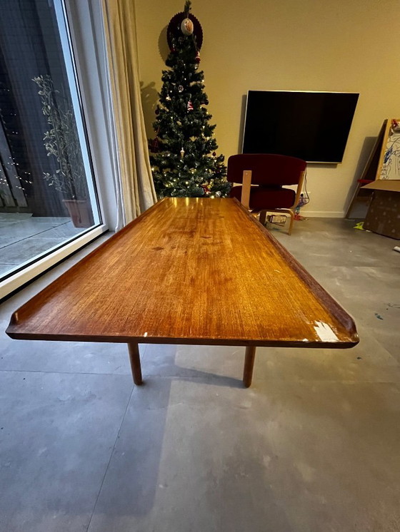 Image 1 of Table basse en teck, design danois, milieu du siècle