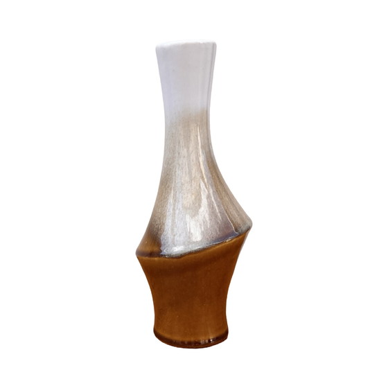 Image 1 of Vase asymétrique en céramique, Ditmar Urbach, Tchécoslovaquie, années 1960.