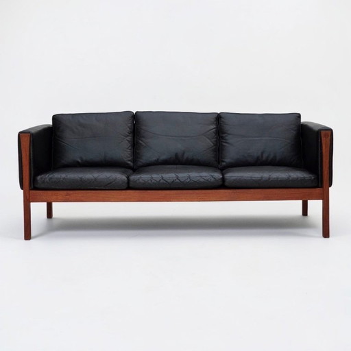 1960s, Danish design by H.J.Wegner, 3 seater sofa model CH 163.