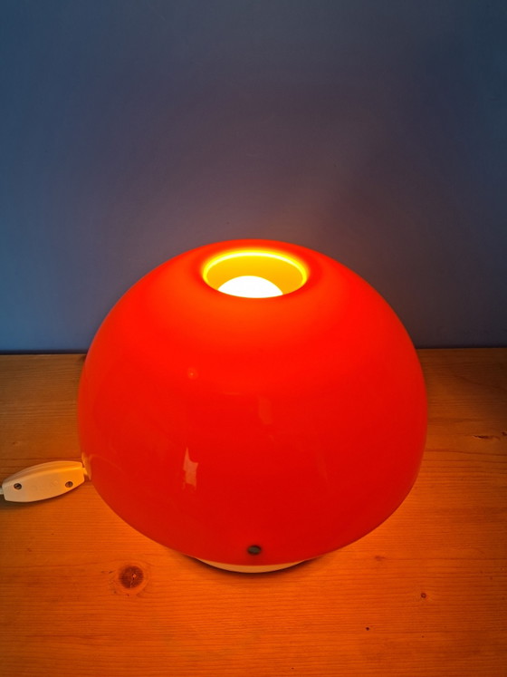 Image 1 of Harvey Guzzini Nule space age lamp door Luigi Massoni
