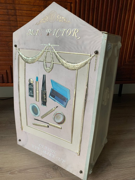 Image 1 of Cassettiera Max Factor Classic Vintage - Trucco occhi - Anni '80/'90