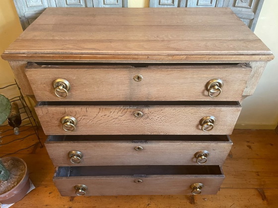 Image 1 of Hollandse Commode Ladenkast Ladenkast eikenhout