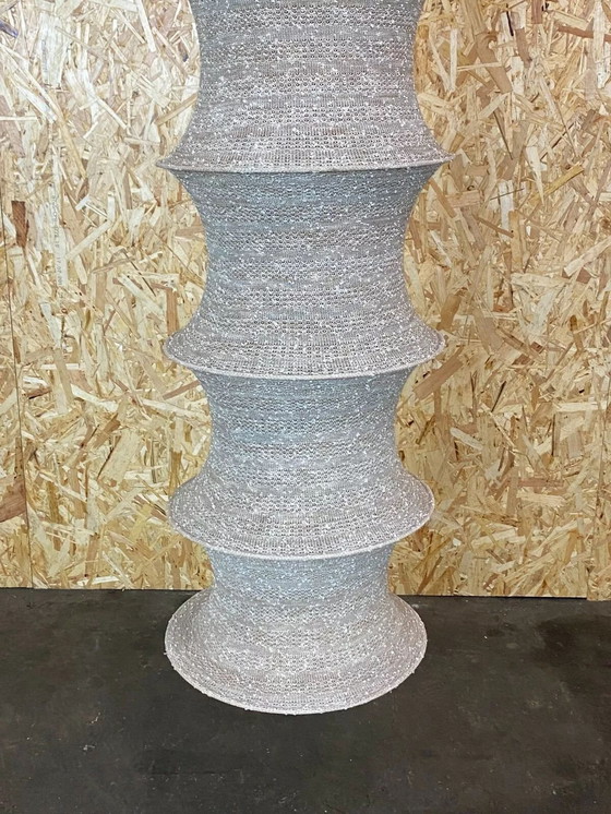 Image 1 of 60s 70s XXL Lamp Hanglamp Buislamp Stof Stof 60s