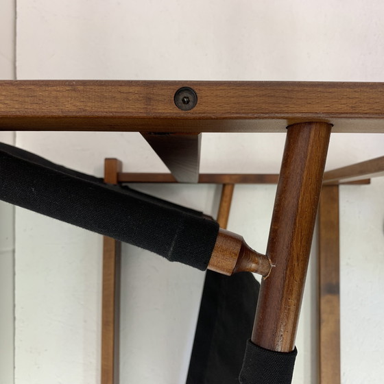 Image 1 of Mid-Century Design Safari Chair by Hyllinge Møbler Denmark, 1970’s