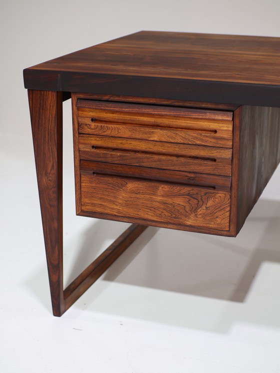 Image 1 of Scrivania bifacciale Kai Kristiansen 70 FM Furniture in palissandro