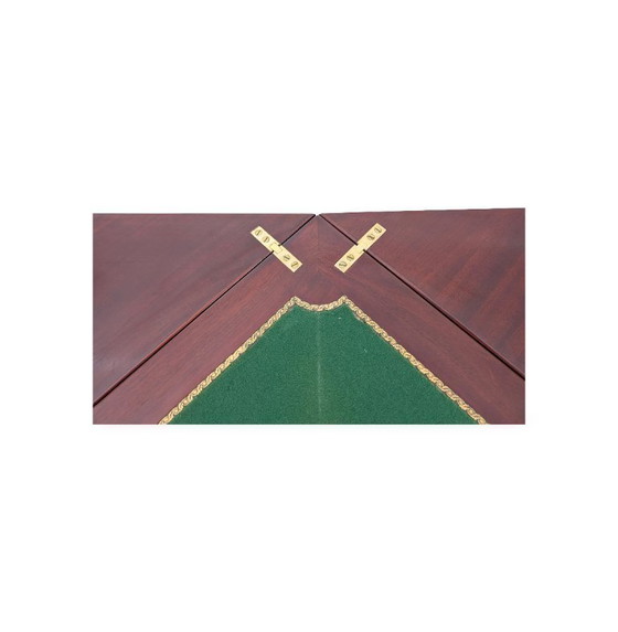 Image 1 of Tavolo da gioco Luigi XVI, Paul Sormani, mogano, Napoleone 3