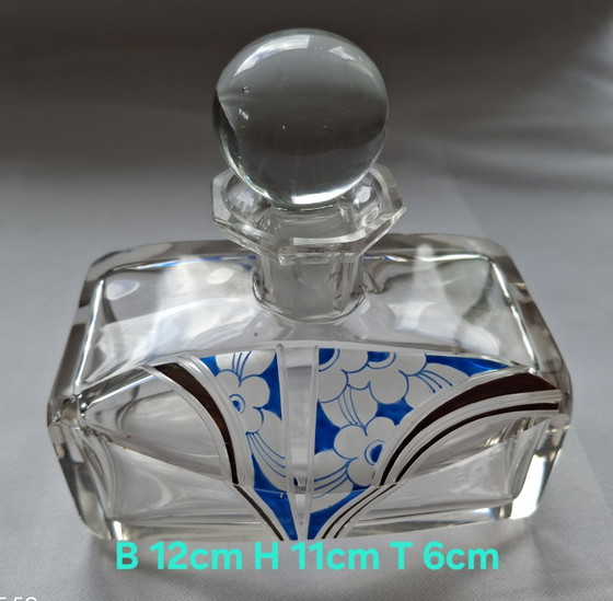 Image 1 of Art Déco Frisiertisch-Set 3-tlg. • Böhmen / Karl Palda Stil • ca. 1930