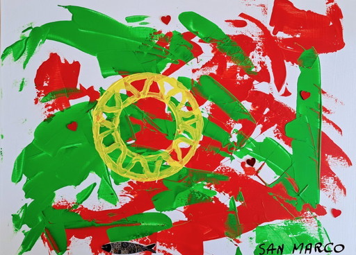 Tableau d'artiste - Enzo SAN MARCO - Country Lover Portugal