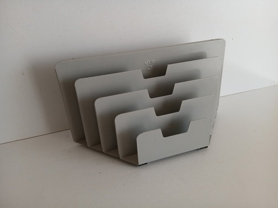 Brievenstandaard – Brievenhouder – NVF – Jaren 60 – Vintage – Decoratieve objecten, Metal (photo 5 of 7)