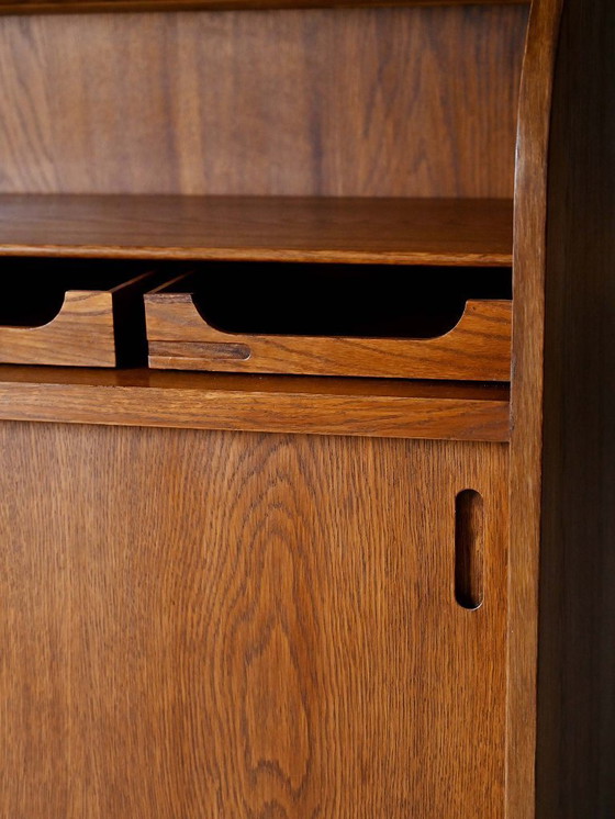 Image 1 of Secretaire vintage scandinavo in rovere di Nybro Möbelfabrik