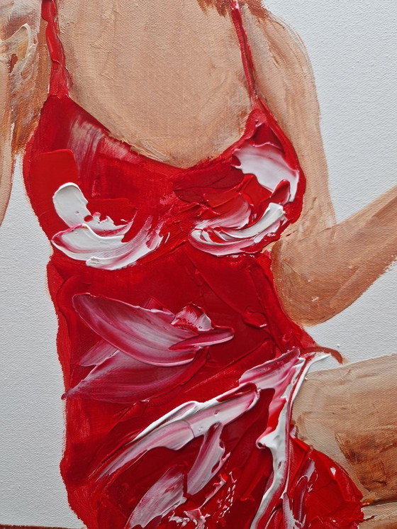 Image 1 of Henry ESCOBAR - The Glass - Artist's Painting