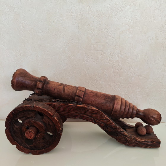 Image 1 of cannone di legno