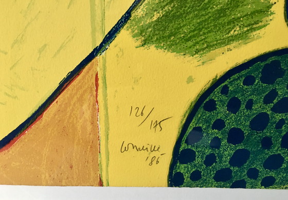 Image 1 of serigrafia, Corneille, 'Nu jaune'