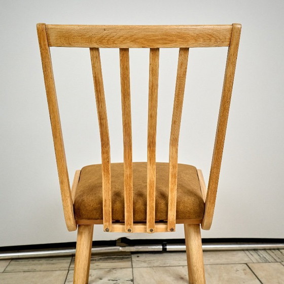 Image 1 of Set aus 2 Esszimmerstühlen, 1960er Jahre, Tschechoslowakei