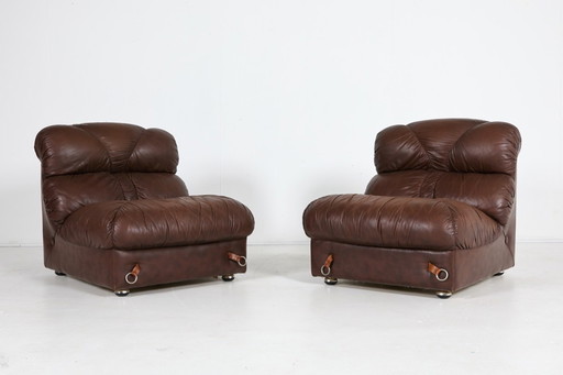 Vintage-Loungesessel im italienischen Design der 1970er Jahre