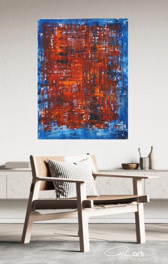 Image 1 of Parscha MIRGHAWAMEDDIN - Inner score XXL - Artist canvas