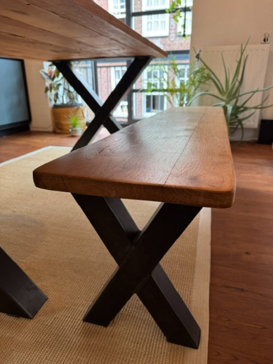 Table de Cuisine & Banc – Salles à manger complètes, Wood (photo 3 of 7)