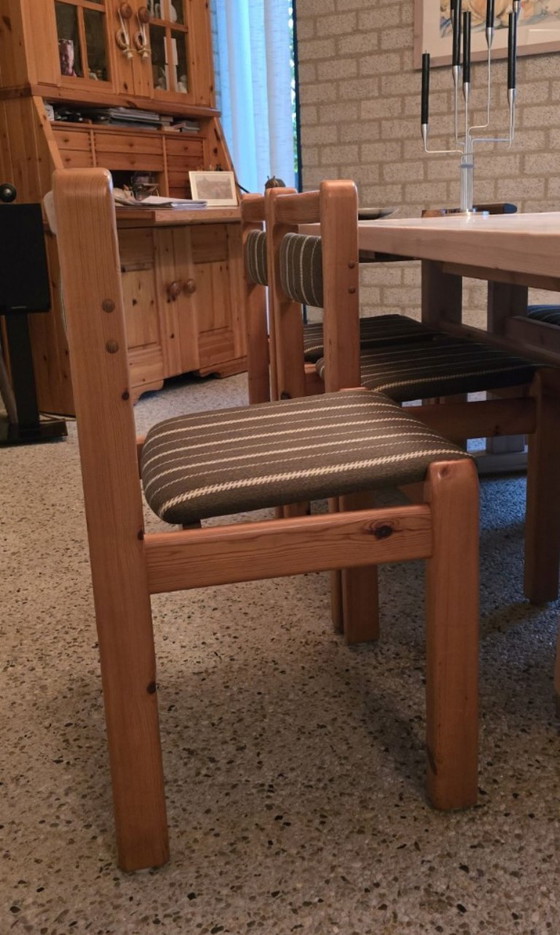 Image 1 of 6 sillas de comedor danesas T.S.M.