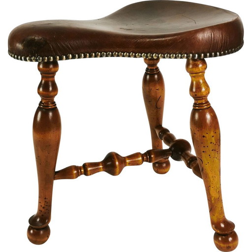 Tabouret vintage victorien, Espagne