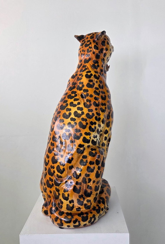 Image 1 of Vintage Keramieken Luipaard