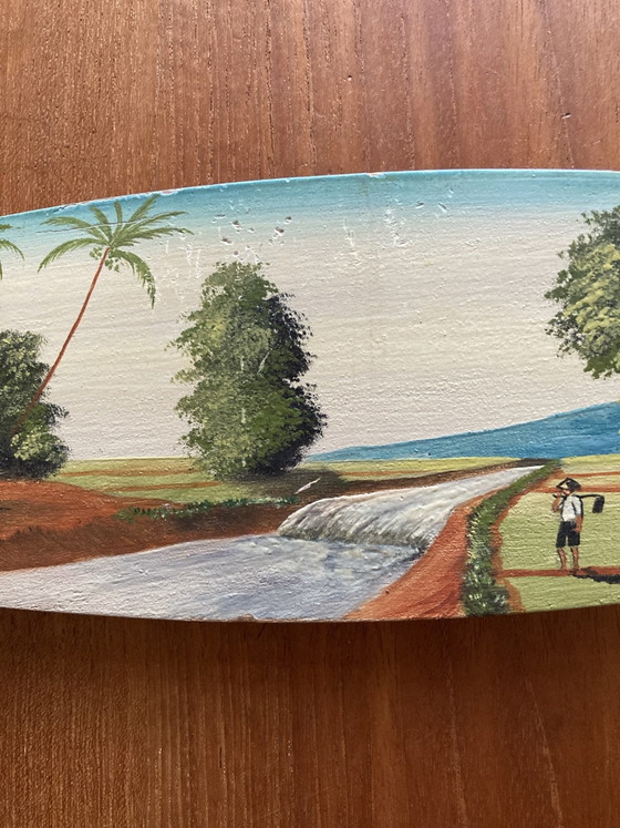 Mooi Indie 4 surfboard paintings – Paintings & Drawings, Wood (photo 3 of 15)