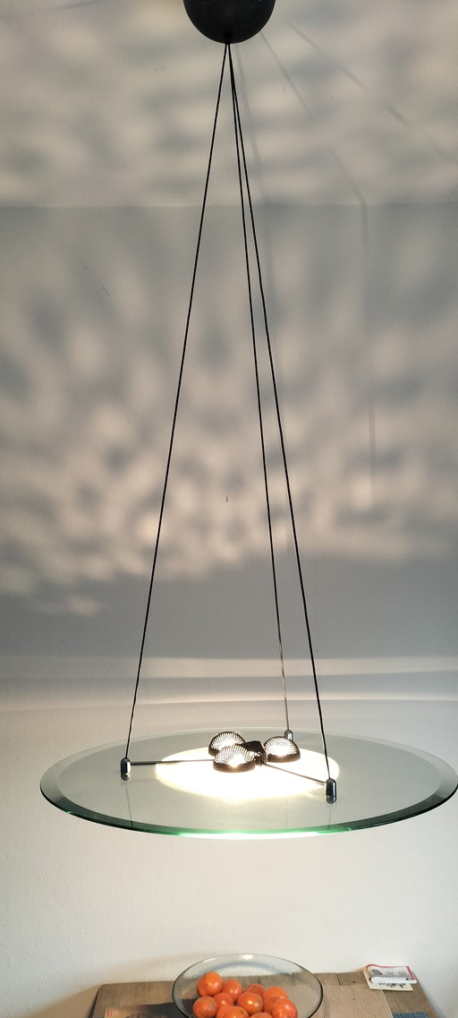Hermosa lámpara colgante