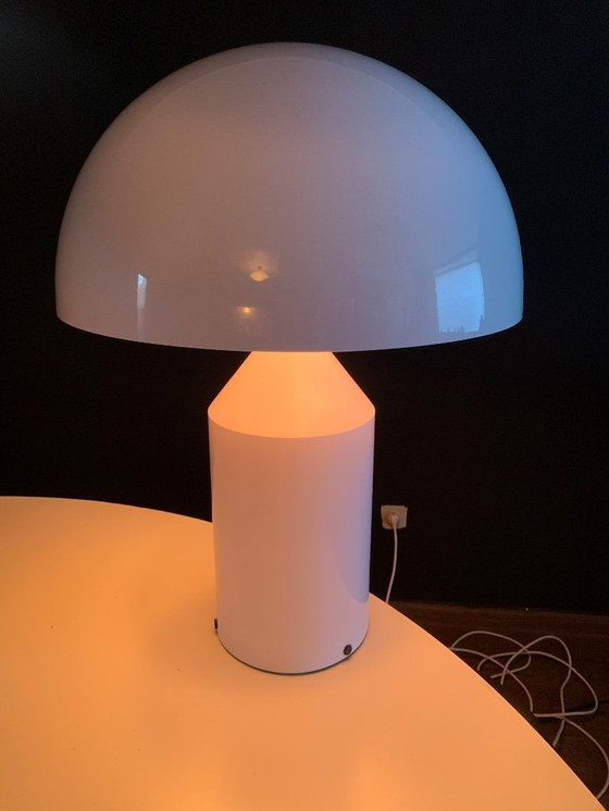 Image 1 of Lampe de table design vintage Atollo H70 Vico Magistretti pour Oluce