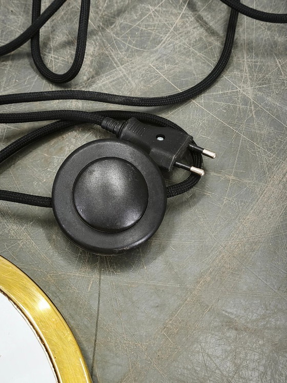 Image 1 of Lampada da terra tedesca di metà secolo con paralume a globo, anni '60
