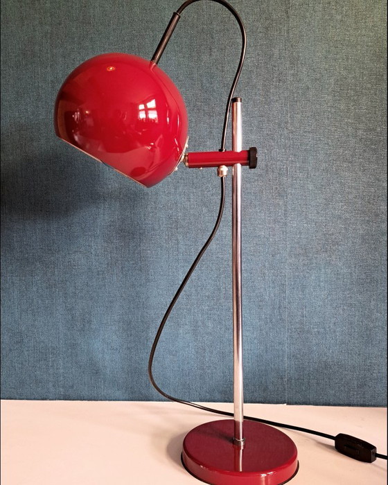Image 1 of Vintage table lamp - Space age eyeball - 1970s