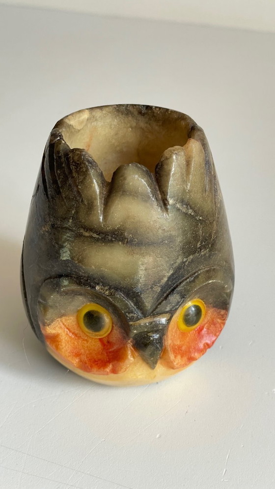 Image 1 of Bougeoir Pierre d'Albâtre Italy Vintage