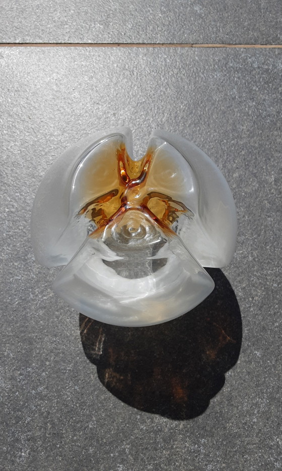 Image 1 of Mezzaga Murano hanglamp , 1970 , Carlo Nazon ontwerp , Italië