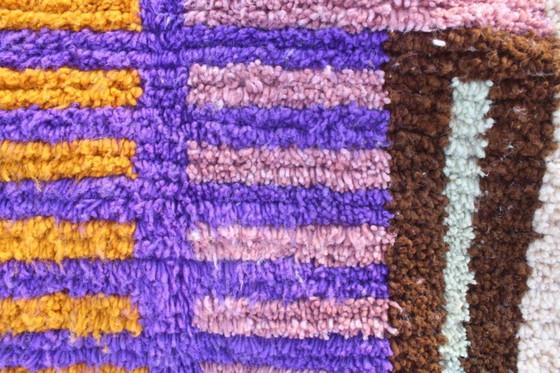 Image 1 of Marokkaans wollen tapijt – Uniek ontwerp & handgemaakt 200cmx300cm