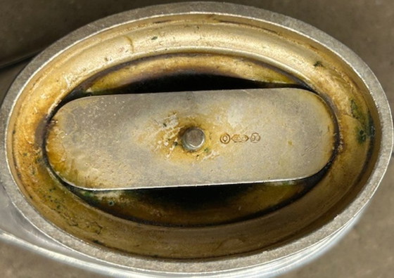 Image 1 of Zwaar verzilverde sauskom