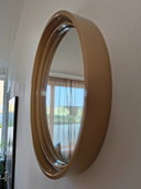 Miroir vintage style Space Age GILAC 1813 – années 1970 France