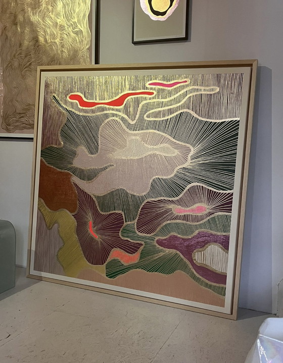 Image 1 of Painting by Yvette Heeren - Space Disco