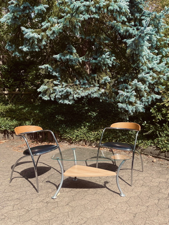 Image 1 of Vintage Italian Effezeta chairs