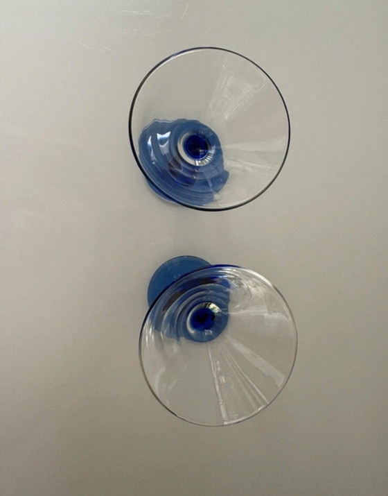 Set di 2 bicchieri da martini retrò anni '80, marca Liberty Glass – Bicchieri e caraffe (photo 4 of 11)