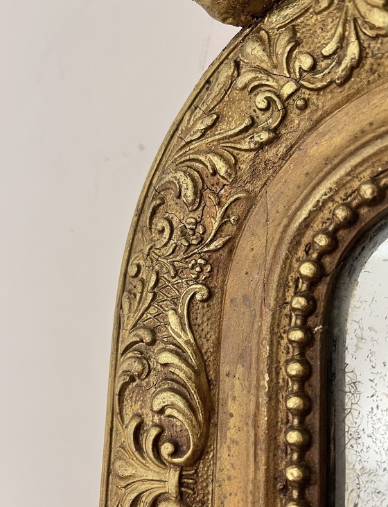 Image 1 of Espejo antiguo de 106x66 cm.