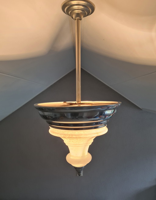 Lampe pendante unique Art déco, années 1900