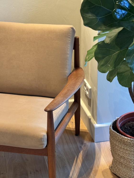 Image 1 of Chair Stoel Scandinavian Design Cappuccino