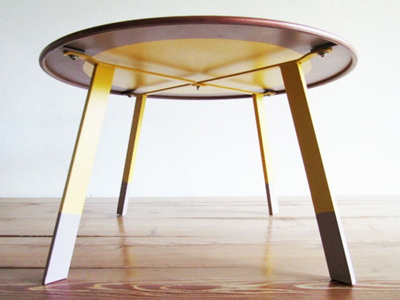 Image 1 of Table de salon en métal - vintage