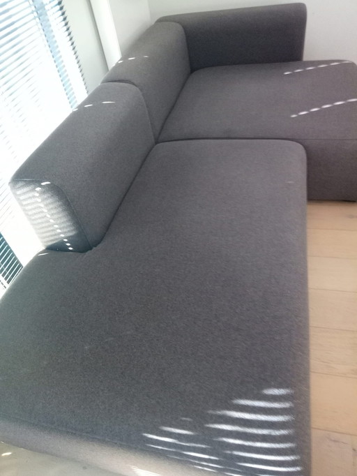 Hay Mags 2.5 seater low armrest color Divina Md 353 hay 