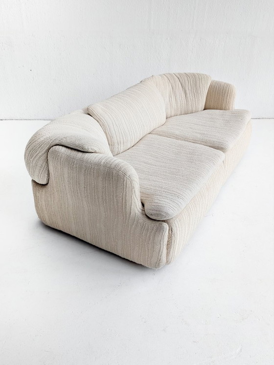 Image 1 of Divano 'Confidential' di Alberto Rosselli per Saporiti anni '70 