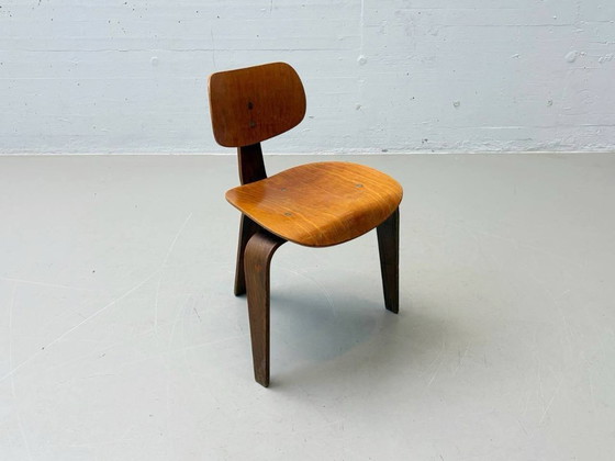 Image 1 of Three-legged chair SE 42 by Egon Eiermann for Wilde & Spieth, 1950s
