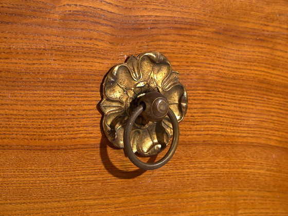 Cassettiera Biedermeier antica con ferramenta a forma di fiore (c.1850) #62 – Cassettiere (photo 21 of 40)
