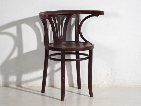 Sedie antiche Thonet con braccioli (c.1920). Set di 4 pezzi #3 – Poltrone (photo 40 of 40)
