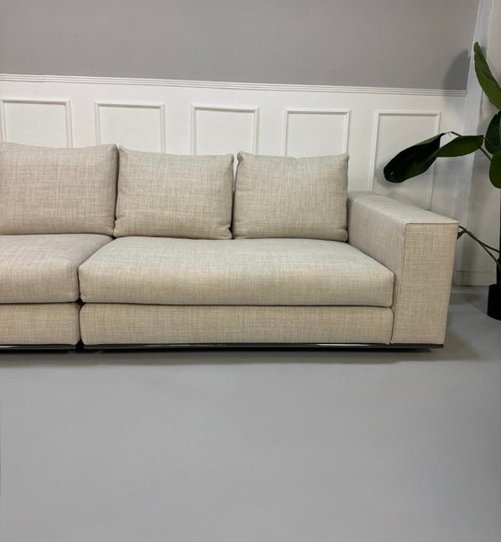 Image 1 of Divano di design Minotti Hamilton Divano di design grigio beige