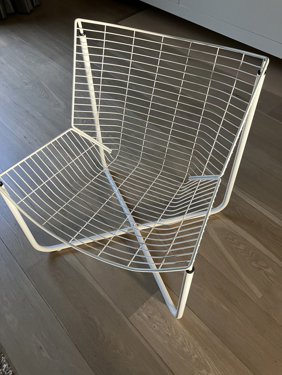 Image 1 of 1 sedia Järpen in filo d'acciaio di Niels Gammelgaard