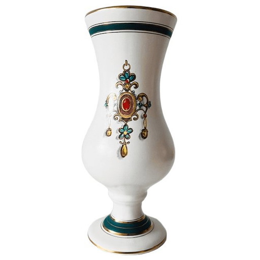 Vintage Flora Ceramic Gouda vase Decor Marjon 1960s